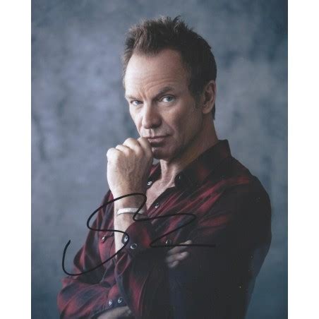 STING Autograph