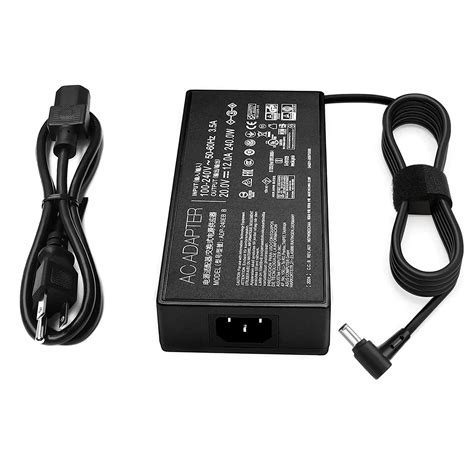 240W 20V 12A Charger For Asus Rog 15 S15 S17 G15 G513Rm Tuf Gaming A15 ...