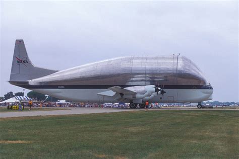 NASA's specialized cargo plane 'Super Guppy' on display at AirVenture