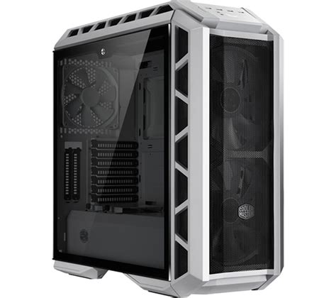 COOLER MASTER MasterCase H500P ATX Full Tower PC Case, Grey vs CORSAIR Crystal Series 570X RGB ...