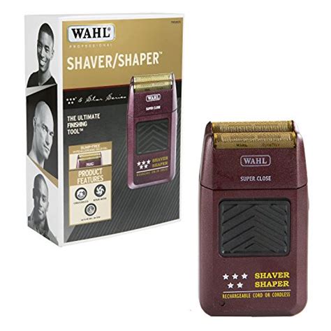 Wahl Professional 5 Star Shaver #8061-100 - Ultra Close Bump Free ...