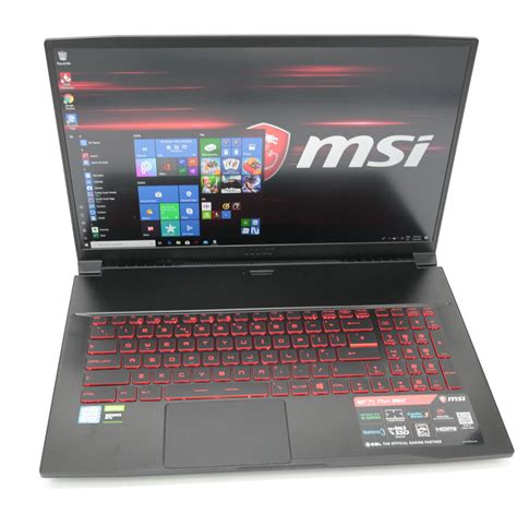 MSI GF75 17.3" Gaming Laptop: GTX 1650, i5-9300H, 8GB RAM, 256GB SSD | CruiseTech