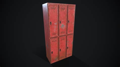 Old Rusty Locker | CGTrader