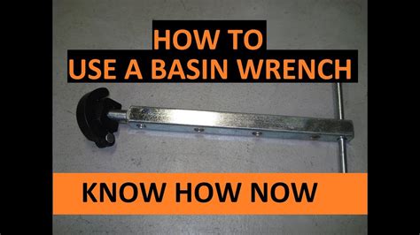 How To Use A Basin Wrench - Asking List