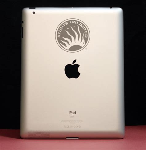 Engraved Logo iPad - In A Flash Laser - iPad Laser Engraving, Boutique ...