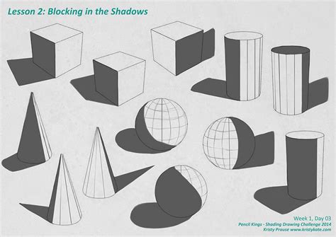 kristykate.com | Geometric shapes drawing, Geometric drawing, Shadow ...