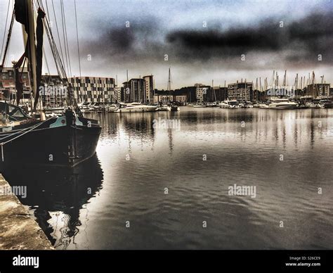 Ipswich waterfront Suffolk England Stock Photo - Alamy