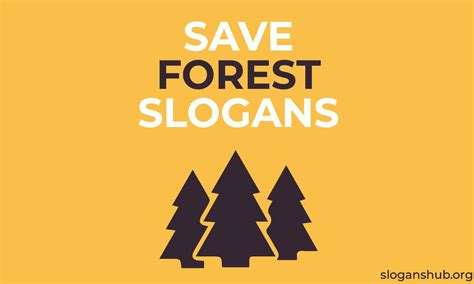 140 Best Save Forest Slogans & Conservation Of Forest Slogans