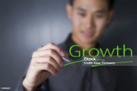 Businessman Draws Success Flow Chart On Whiteboard Stock Photo - Download Image Now - iStock