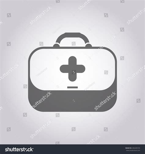 Vector Illustration Modern Icon Medical Portfolio Stock Vector (Royalty Free) 296349155 ...