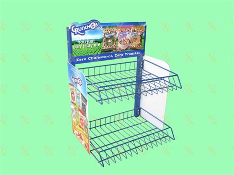 small counter metal wire basket chewing gum display,China Huayuexing price supplier - 21food