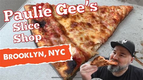 Pizza review: PAULIE GEE’S SLICE SHOP (Brooklyn, NYC) - YouTube