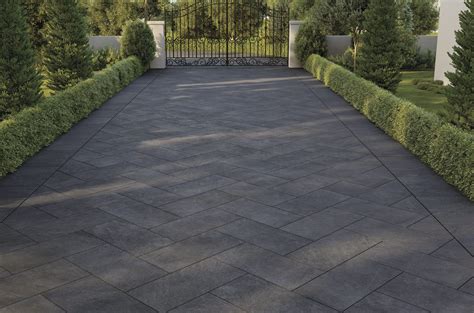 Geo 600x900 Dark Grey « Exterior Pavers