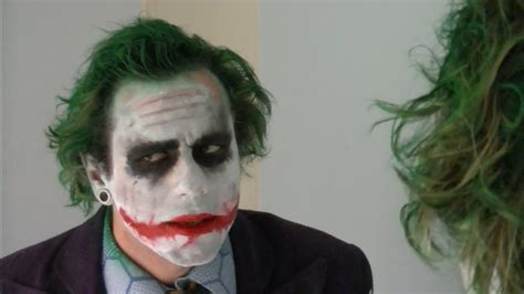 Becoming The Joker (makeup tutorial) - YouTube