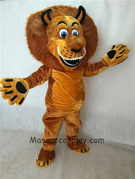 High Quality Alex The Lion Mascot Costume