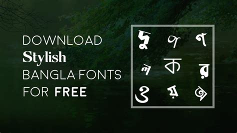 Download 700+ Stylish Bangla Fonts for Free - DroitThemes