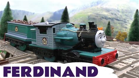 Spotlight Ferdinand Trackmaster Thomas & Friends Tomy Takara Misty Island Kids Toy Train - YouTube