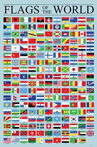 Flags of The World Classroom Reference Chart National Cou... https ...