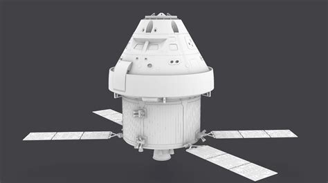 NASA SLS Orion Capsule and Support Module 3D Printable File detailed ...