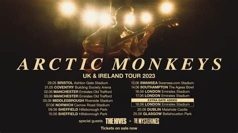 Arctic Monkeys | UK Tour 2023