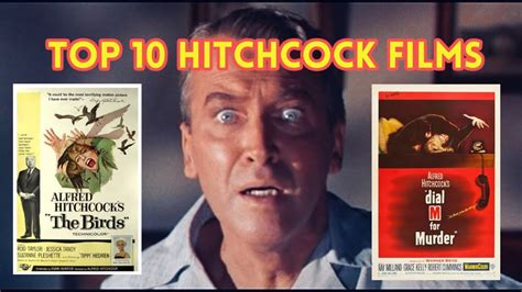 Top 10 Alfred Hitchcock Films - YouTube