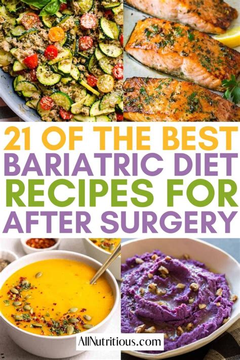 21 Bariatric Diet Recipes for After Weight Loss Surgery