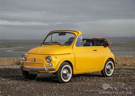 Car Fiat 500 Cabriolet 1972 for sale - PostWarClassic