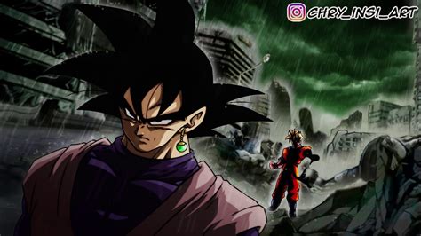 BLACK GOKU vs FUTURE GOHAN || DragonBall Super fan animation - YouTube