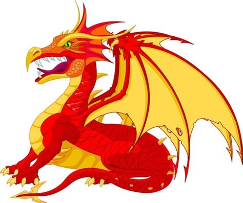 Cartoon dragon 03 vector Free vector in Adobe Illustrator ai ( .ai ) vector illustration graphic ...