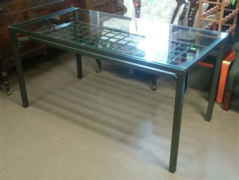 UHURU FURNITURE & COLLECTIBLES: SOLD Ikea Glass Dining Table - $50