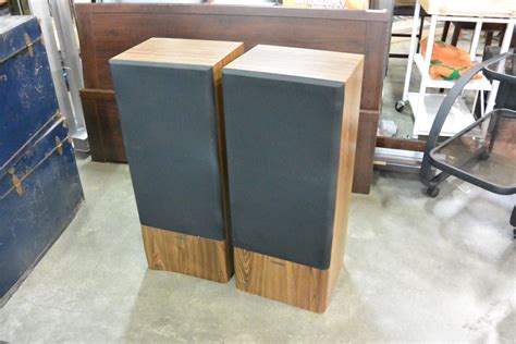 PAIR OF KENWOOD JL 707 3-WAY FLOOR SPEAKERS