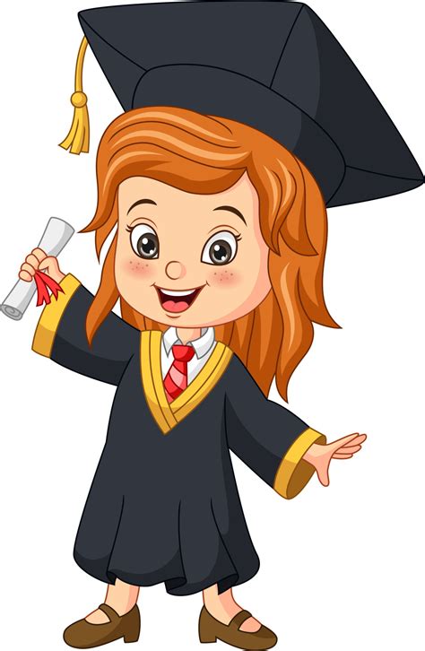 Graduation Diploma Cartoon