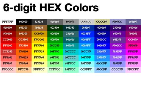 hex color