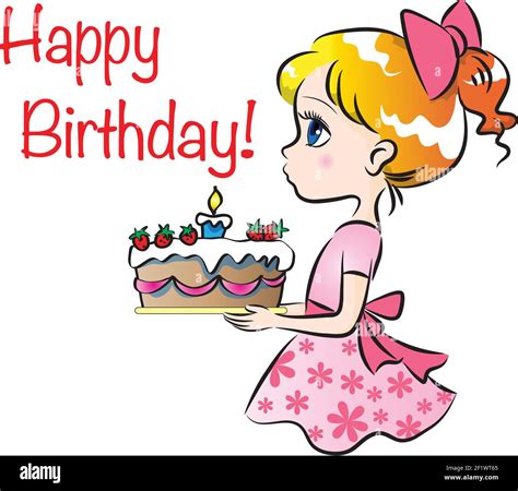 Cartoon birthday hi-res stock photography and images - Alamy