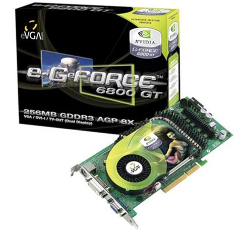 Dell NVidia GeForce 6800 256MB DVI VGA TV Out PCI-E X16 Video Card ...