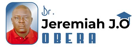 Dr. Jeremiah J. O. Obera | My Journal Articles