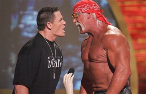 Hulk Hogan and John Cena at WrestleMania XXX! | Ringside Figures Blog!