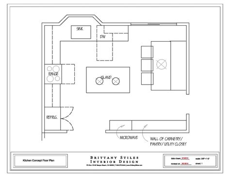 l shaped kitchen layout floor plans | Plan cuisine, Best kitchen design, Design