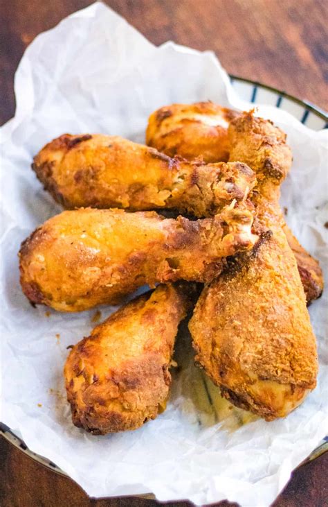 Air Fryer Buttermilk Fried Chicken Crispy, Juicy, Yum!