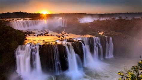 Iguazu Falls Sunset