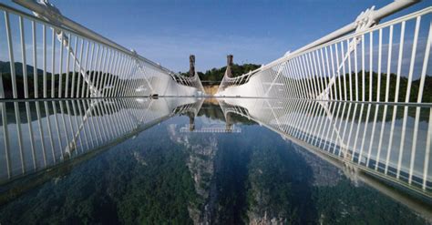 China's long-awaited Zhangjiajie Grand Canyon Glass Bridge to include ...