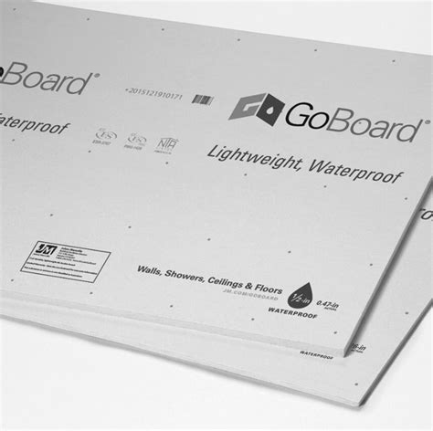 Introducing GoBoard Waterproof Tile Backer Board - Tile Outlets of America