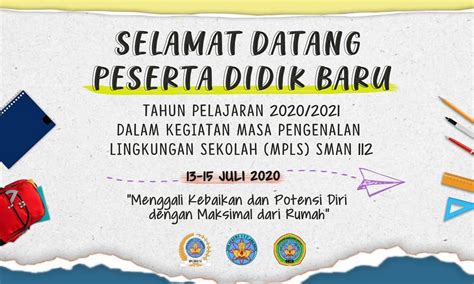 Selamat Datang Peserta didik baru di SMAN 112 JAKARTA – SMAN 112 JAKARTA