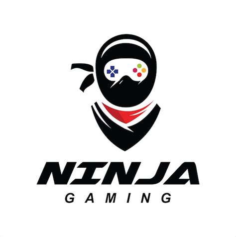 Premium Vector | Ninja gaming logo design vector illustration