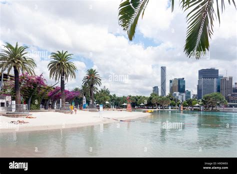 Streets Beach, South Bank Parklands, South Bank, Brisbane, Queensland ...