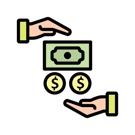 Salary Vector Icon 288518 Vector Art at Vecteezy