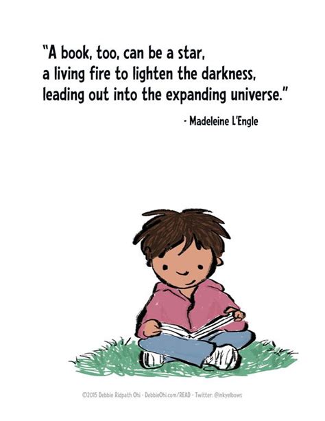 Madeleine L'Engle quote about children's books (and a free, print-ready poster) - Inkygirl ...