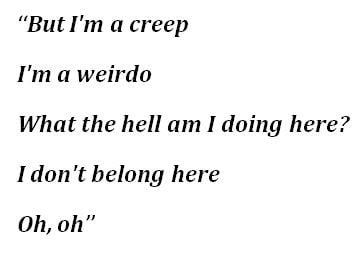 Radiohead's "Creep" Lyrics Meaning - Song Meanings and Facts