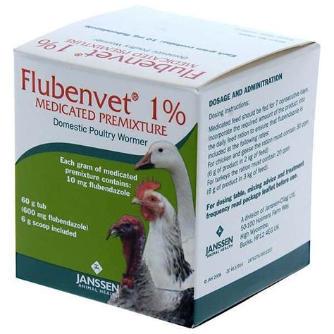 Elanco Flubenvet 1% Wormer 60g - HoofsandPaws Online