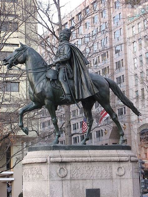 General Casimir Pulaski at Freedom Plaza | American revolutionary war ...